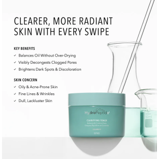 HydroPeptide Clarifying Toner 60 pads