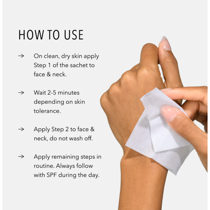 HydroPeptide Resurface & Repair Peptide Pads 30 gab