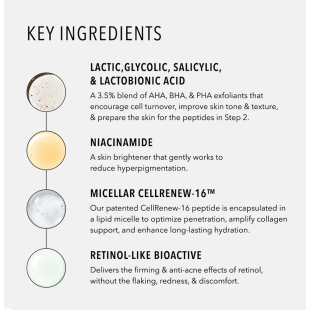 HydroPeptide Resurface & Repair Peptide Pads 30 gab