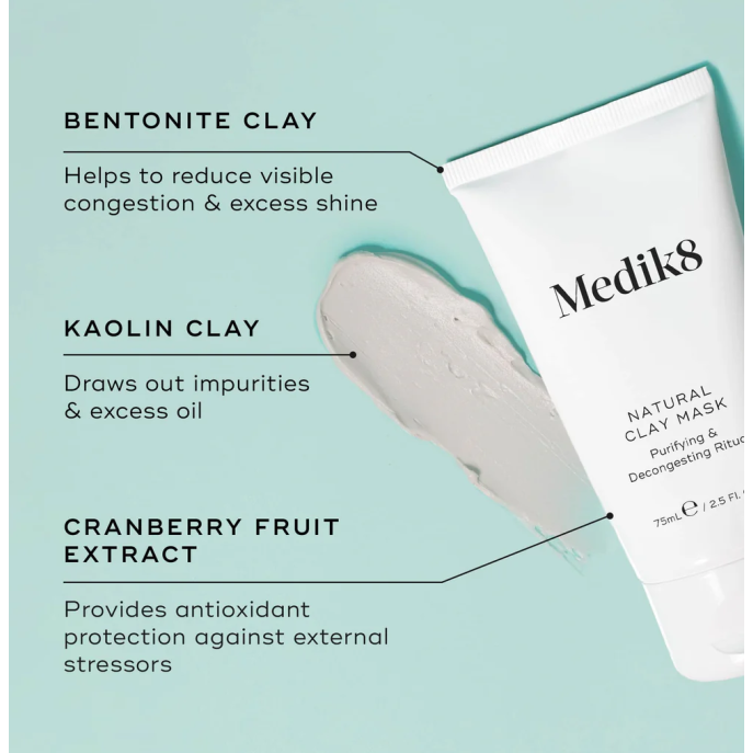Medik8 Natural Clay Mask 75ml