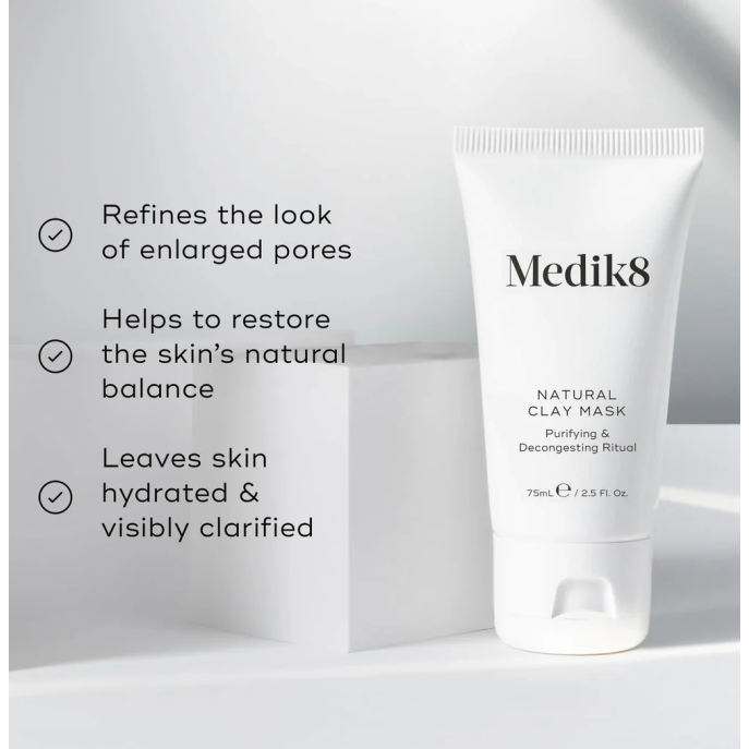 Medik8 Natural Clay Mask 75ml
