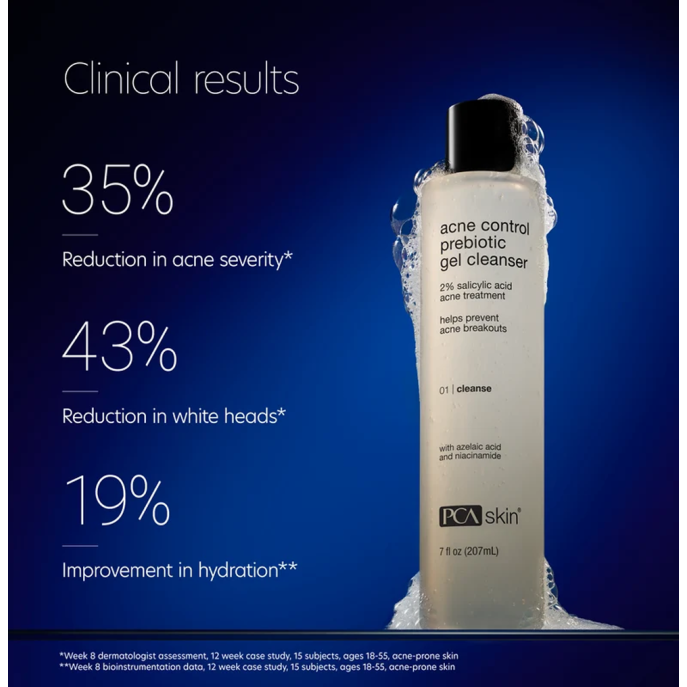 PCA Skin Acne Control Prebiotic Gel Cleanser 207ml