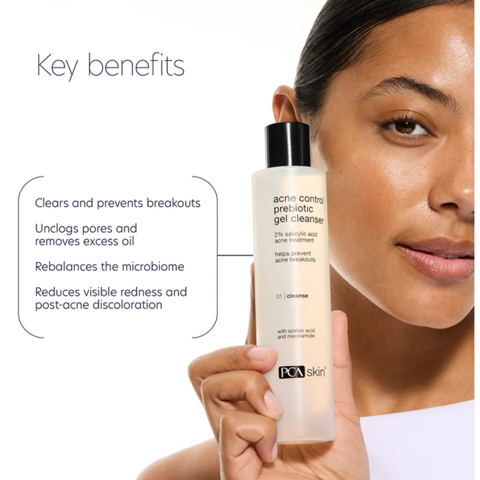 PCA Skin Acne Control Prebiotic Gel Cleanser 207ml