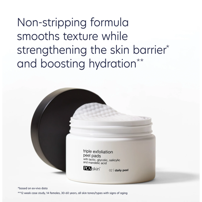 PCA Skin Triple Exfoliation Peel Pads 30pads