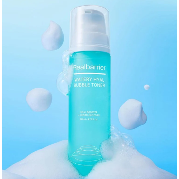 Real Barrier Watery Hyal Bubble Toner 140ml