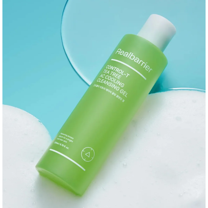 Real Barrier Control-T Tea Tree AC Cooling Cleansing Gel 200ml