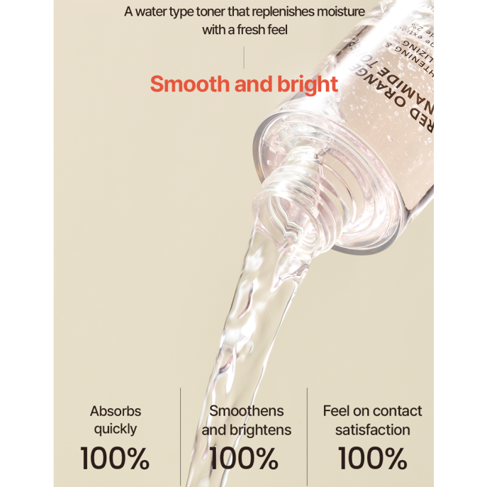 T'else Red Orange Niacinamide Toner 150ml