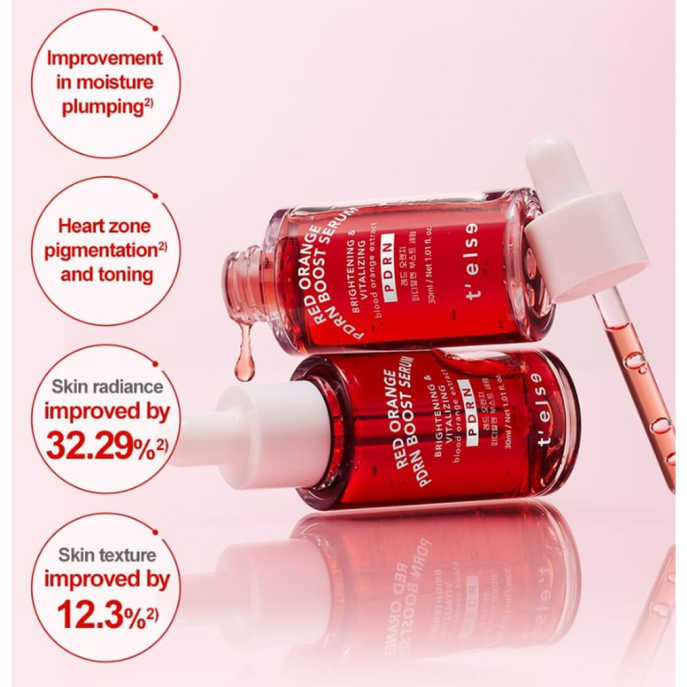 T'else Red Orange PDRN Boost Serum 30ml