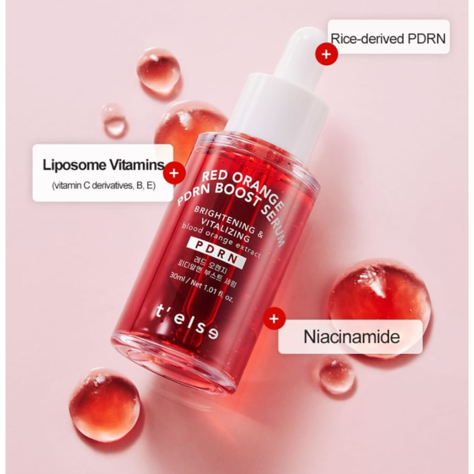 T'else Red Orange PDRN Boost Serum 30ml