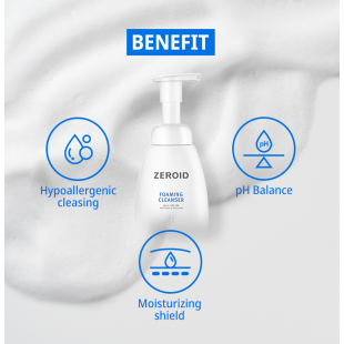 Zeroid Foaming Cleanser 240ml