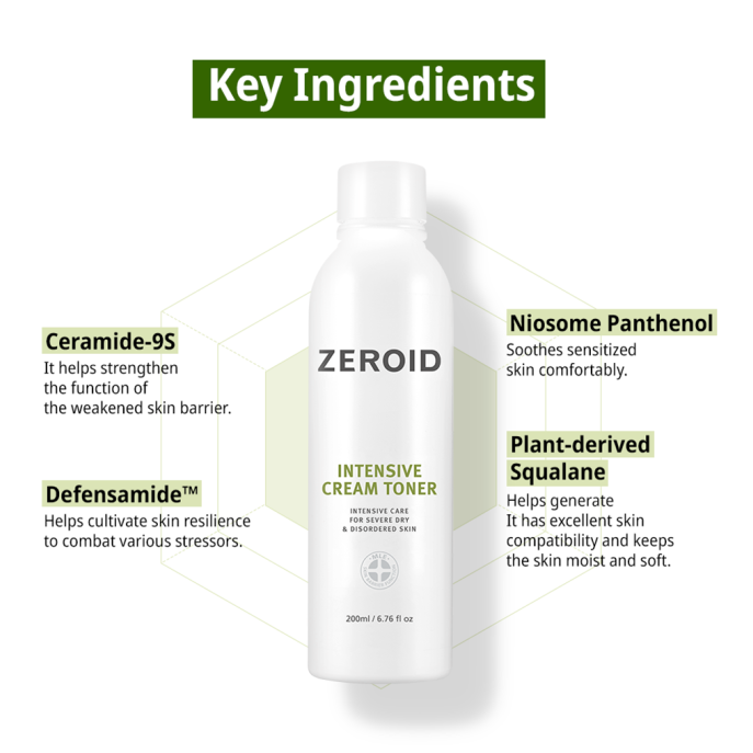 Zeroid Intensive Cream Toner 200ml