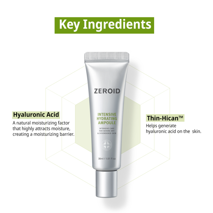 Zeroid Intensive Hydrating Ampoule 30ml