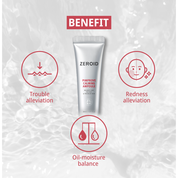 Zeroid Pimprove Calming Ampoule 30ml