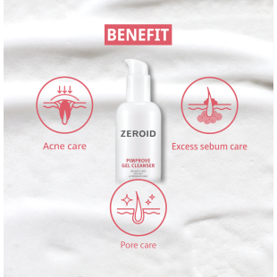Zeroid Pimprove Gel Cleanser 180ml