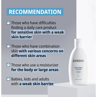 Zeroid Soothing Lotion 200ml